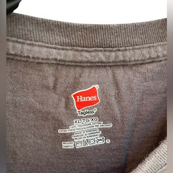 Hanes Halloween Rob Zombie Michael Myers Gray I Hate People Tshirt Sz XL - Picture 3 of 4